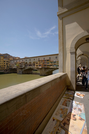Ponte Vecchio and posters