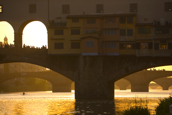 Ponte Vecchio sunset 2