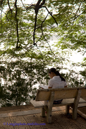 Scholar, Hoan Kiem Lake Hanoi
